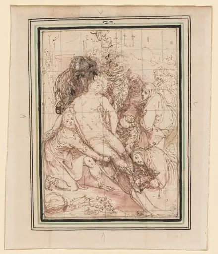 The Entombment, by Giovanni de' Vecchi
