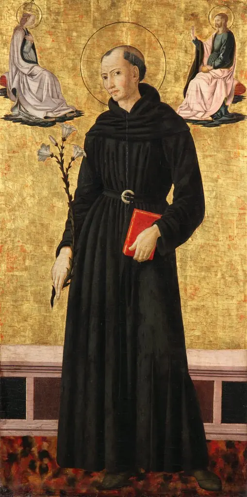 St. Nicholaus of Tolentino, by Giovanni di Francesco