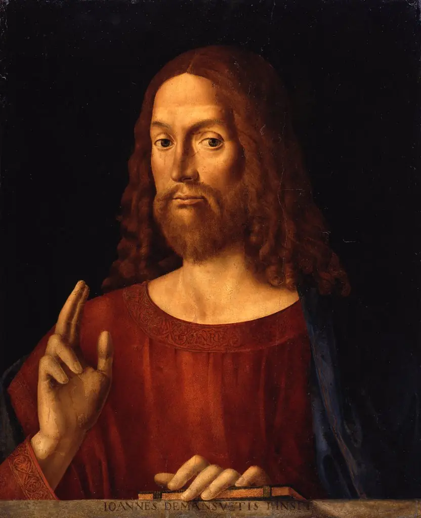 The blessing Christ, by Giovanni di Niccolò Mansueti