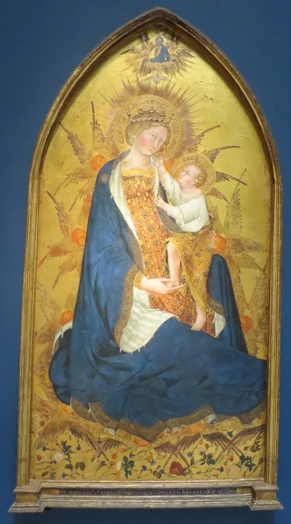 Branchini Madonna, by Giovanni di Paolo