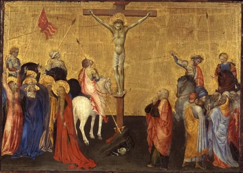 Crucifixion, by Giovanni di Paolo