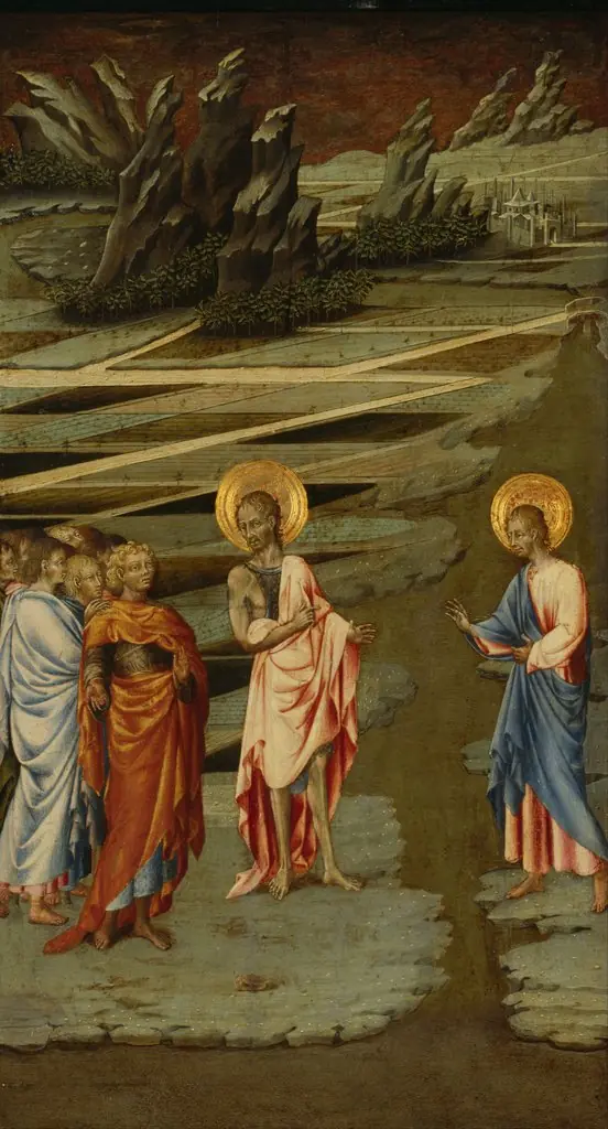 Ecce Agnus Dei, by Giovanni di Paolo