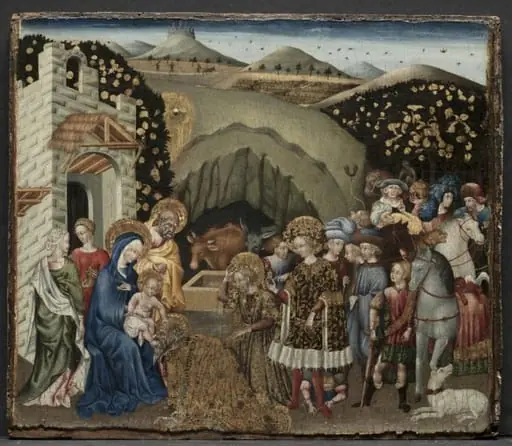 The Adoration of the Magi, by Giovanni di Paolo