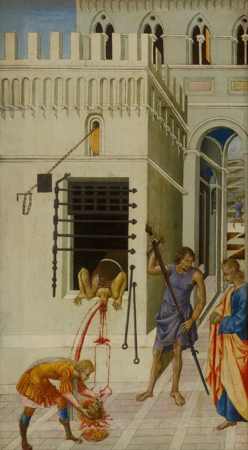 The Beheading of Saint John the Baptist, by Giovanni di Paolo, unspecified, 1457