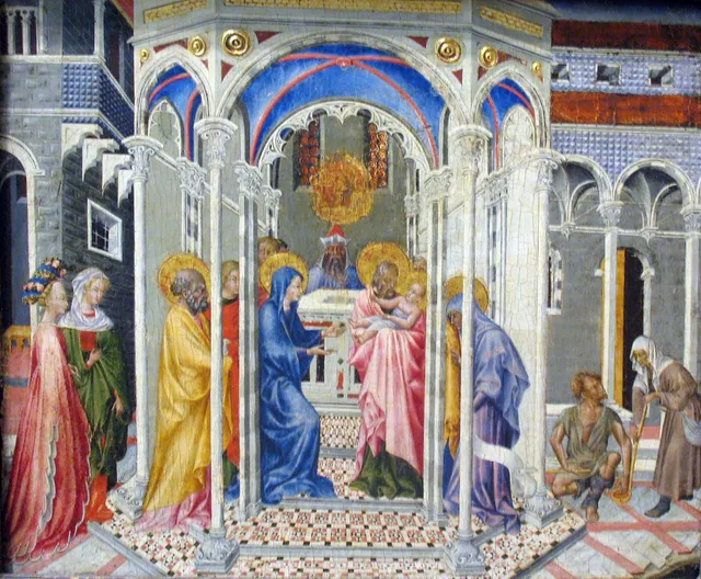 The Presentation of Christ in the Temple — Giovanni di Paolo