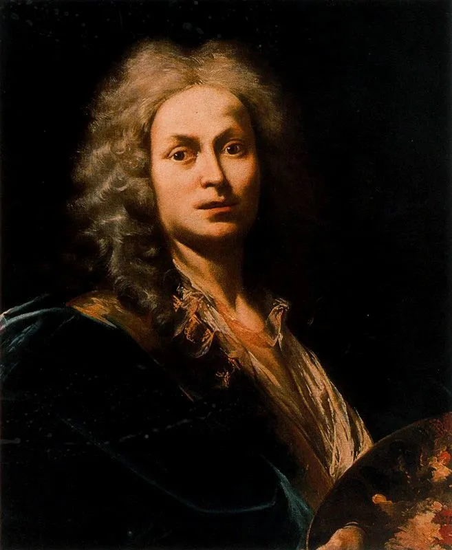 Self-portrait, by Giovanni Do, oil, 1719