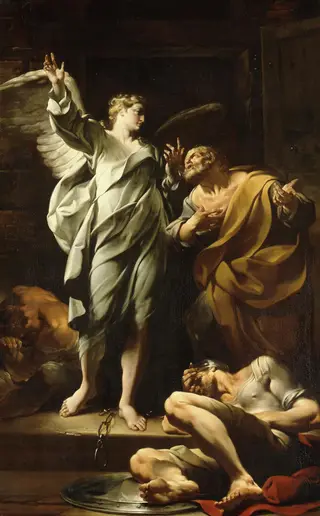 The liberation of saint Peter