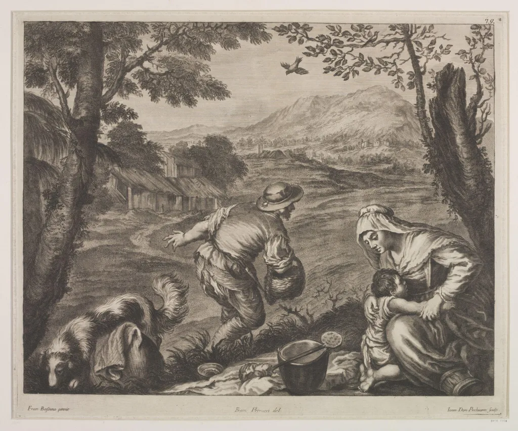 The Husbandman, by Giovanni Domenico Picchianti, 1750