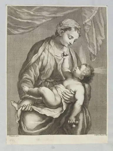 Virgin and Child, by Giovanni Domenico Picchianti