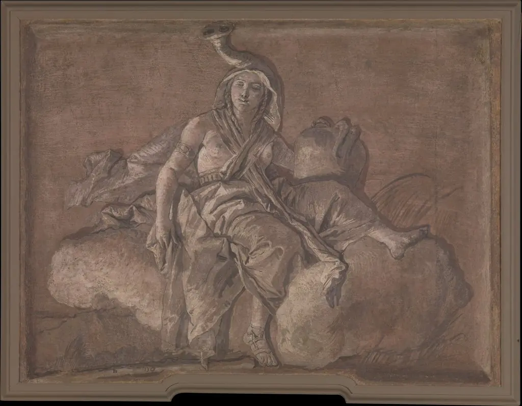 Africa, by Giovanni Domenico Tiepolo