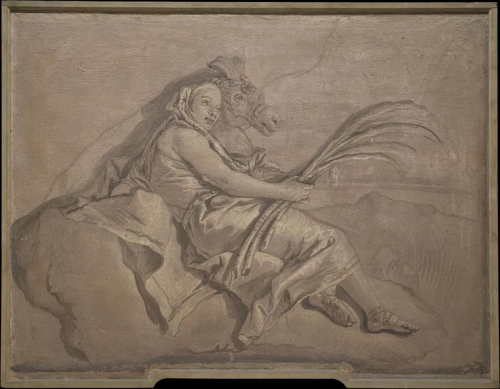 Asia, by Giovanni Domenico Tiepolo, unspecified, 1775