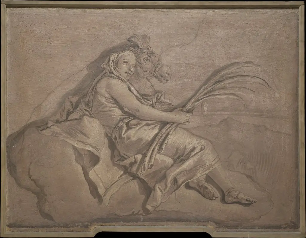 Asia, by Giovanni Domenico Tiepolo