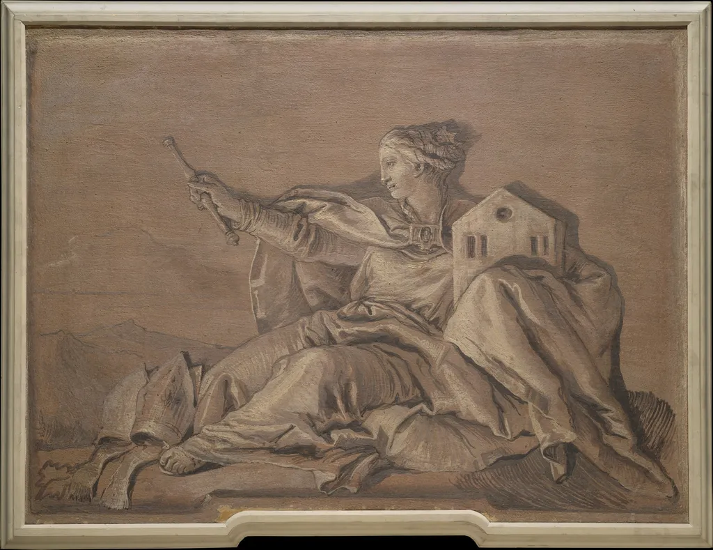 Europe, by Giovanni Domenico Tiepolo, unspecified, 1775