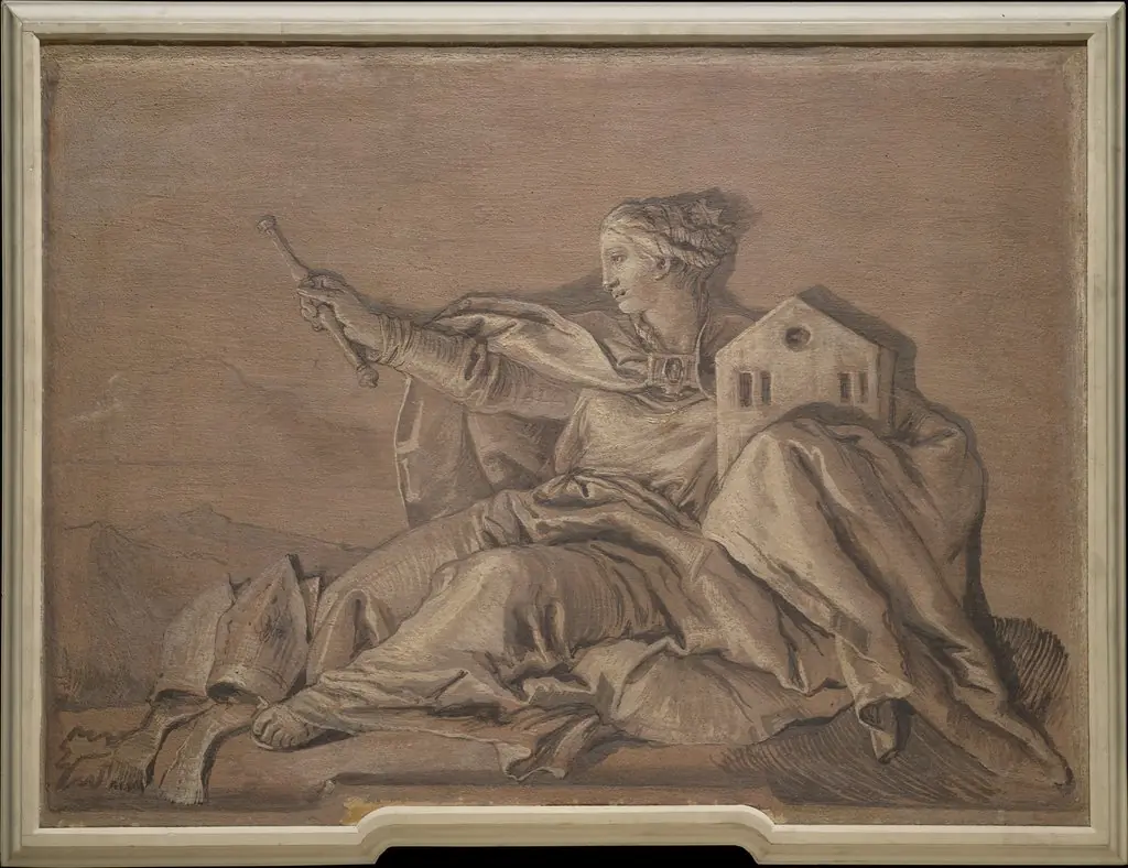 Europe, by Giovanni Domenico Tiepolo