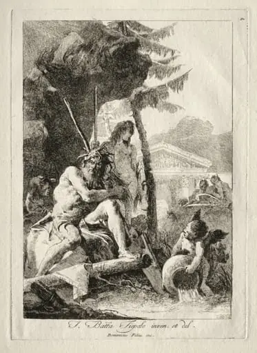 Figures Fluviales, by Giovanni Domenico Tiepolo