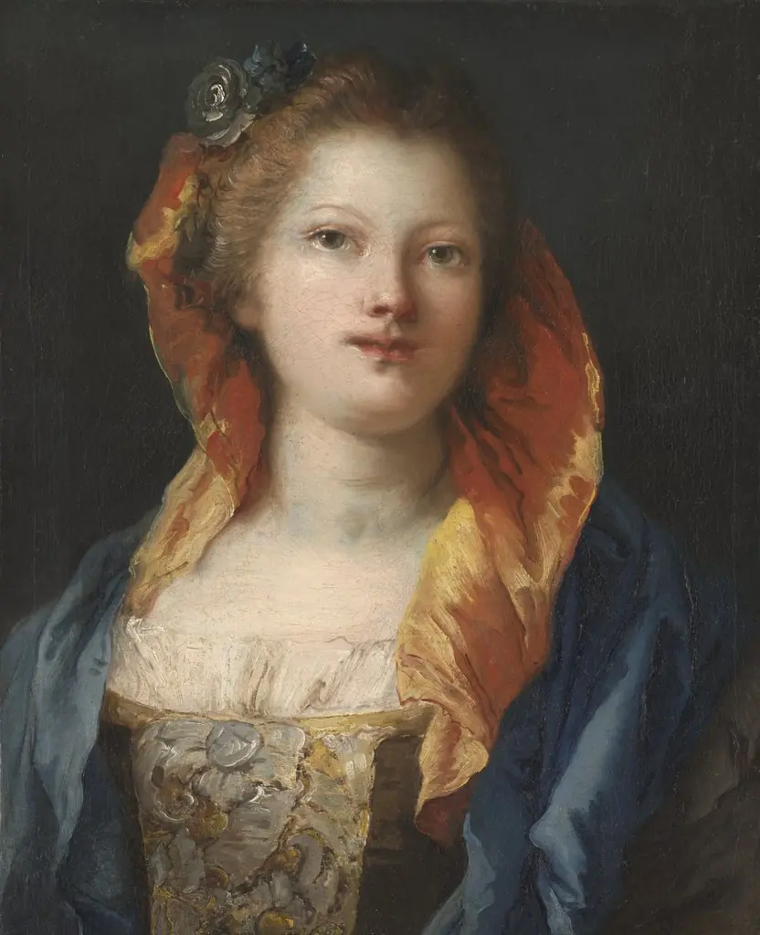 Portrait of a Woman, by Giovanni Domenico Tiepolo