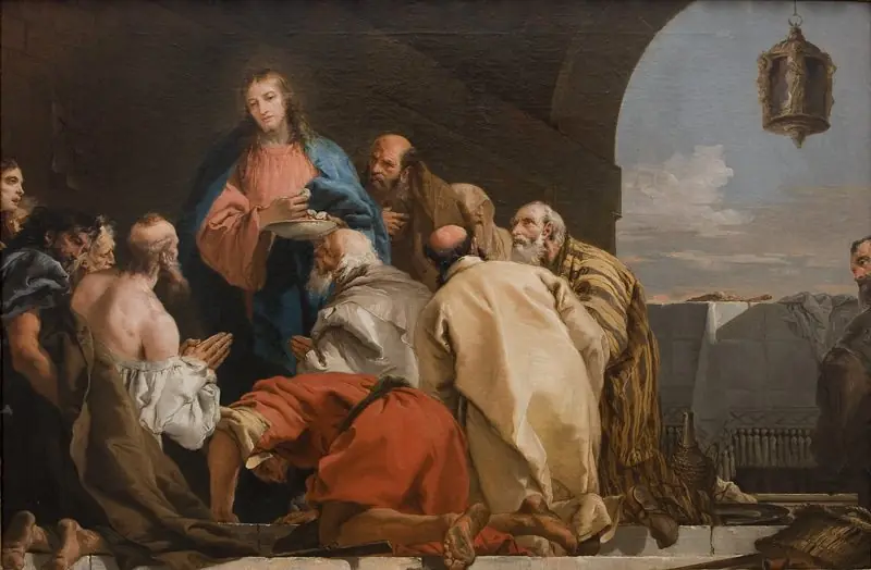 The Institution of The Eucharist, by Giovanni Domenico Tiepolo