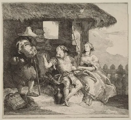 The Marriage of Angelica and Medoro, by Giovanni Domenico Tiepolo