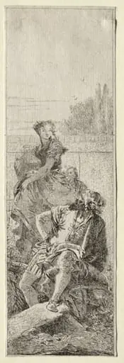 Two Peasants, by Giovanni Domenico Tiepolo