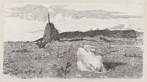 Holy Cow (Pio bove), by Giovanni Fattori