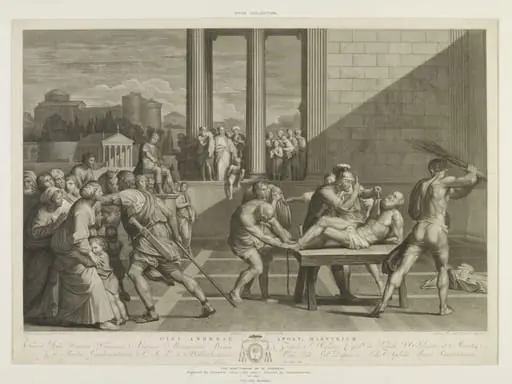 Martyrdom of St. Andrew, by Giovanni Folo