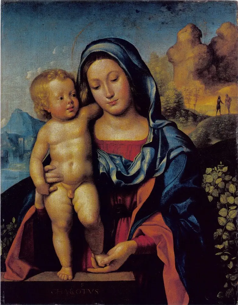Madonna and Child, by Giovanni Francesco Caroto