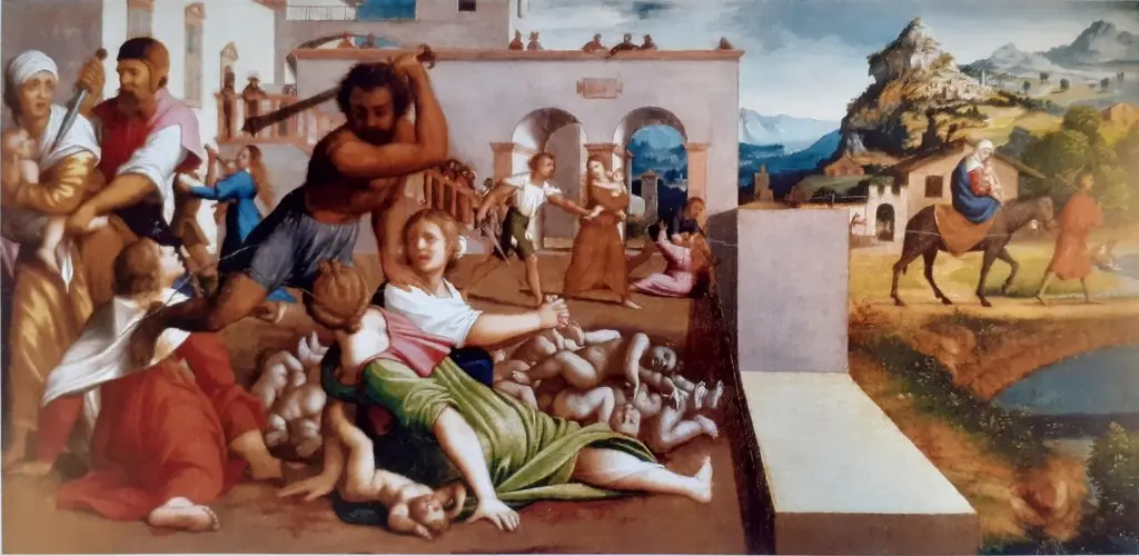 Strage degli Innocenti, by Giovanni Francesco Caroto
