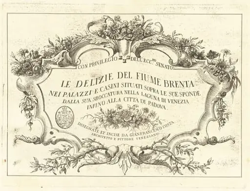 Title Page, by Giovanni Francesco Costa
