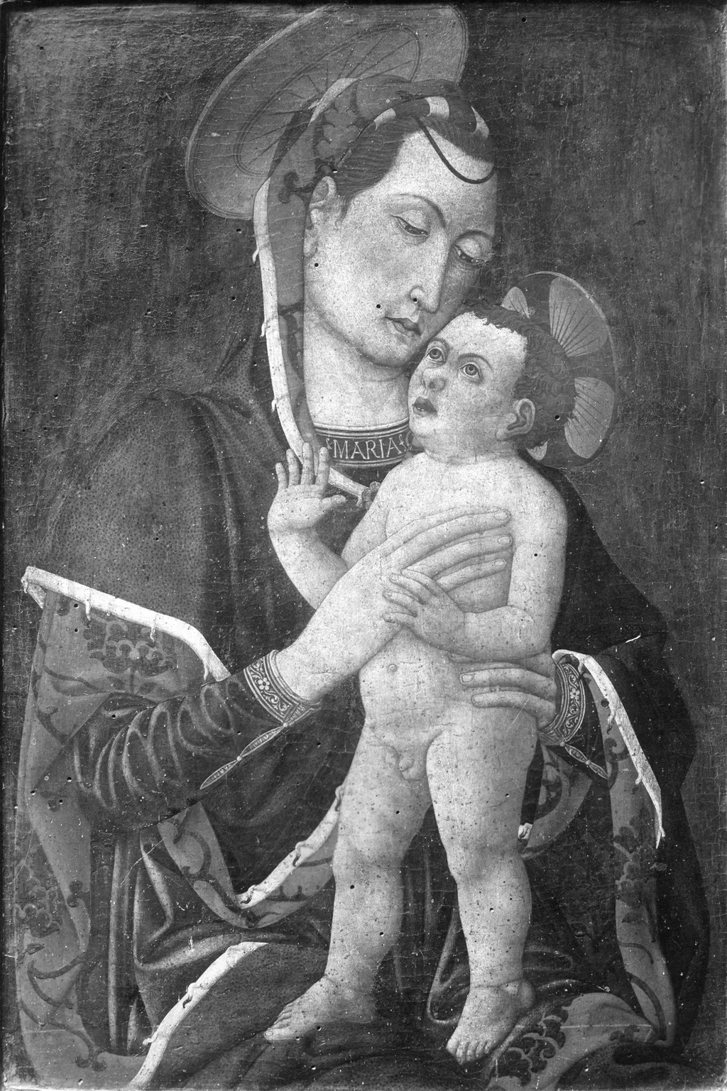 Virgin and Child, by Giovanni Francesco da Rimini, oil, 1450