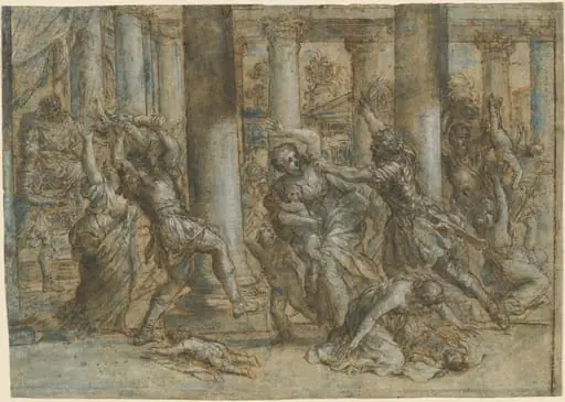 The Massacre of the Innocents, by Giovanni Francesco Romanelli