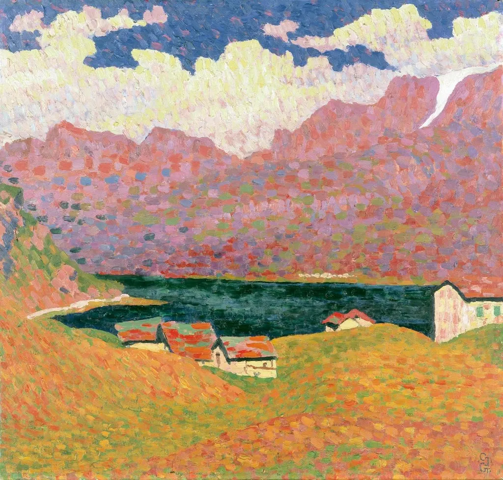 Engadiner See, by Giovanni Giacometti, unspecified, 1906