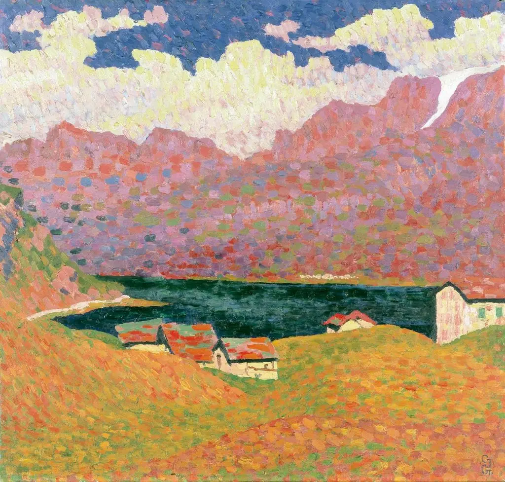 Engadiner See, by Giovanni Giacometti