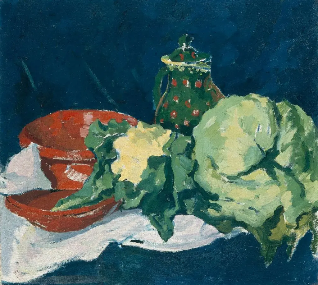 Stilleben, Gemüse, by Giovanni Giacometti