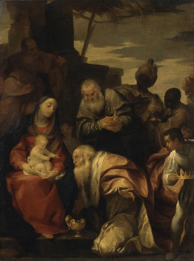 Adoration of the Magi, by Giovanni Gioseffo dal Sole
