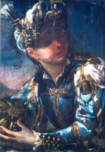 Portret alegoric, by Giovanni Gioseffo dal Sole