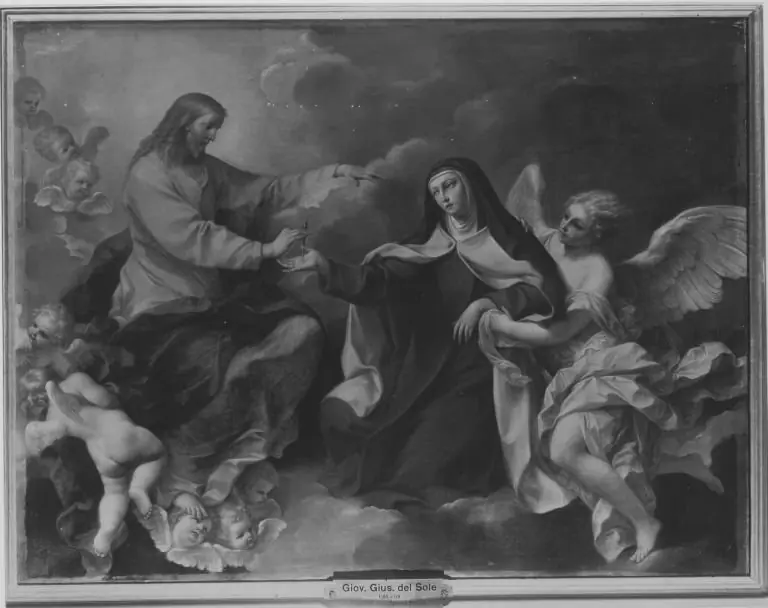 Stigmatisation der hl. Maria Magdalena Pazzi, by Giovanni Gioseffo dal Sole