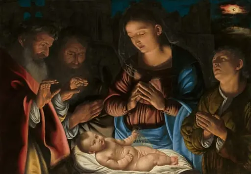The Adoration of the Shepherds, by Giovanni Girolamo Savoldo