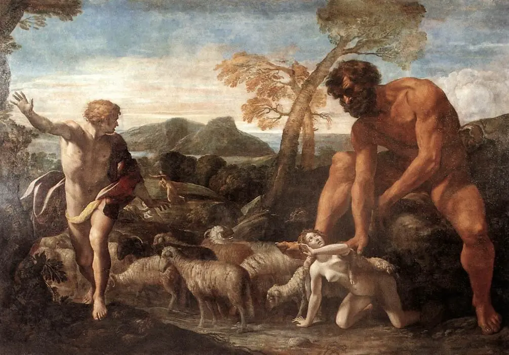 Norandino and Lucina Discovered by the Ogre, by Giovanni Lanfranco