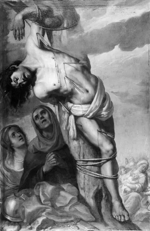 Saint Sebastian, by Giovanni Lanfranco
