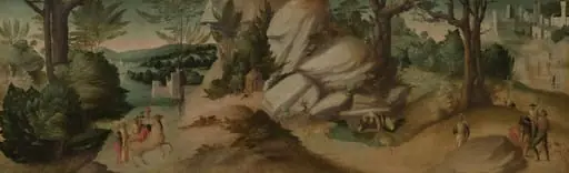 Scenes from a Legend, by Giovanni Larciani (Master of the Kress Landscapes)