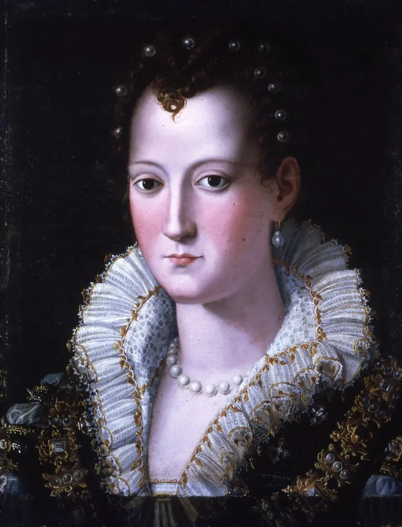 Portrait of Virginia de' Medici (1568-1615), by Giovanni Maria Butteri