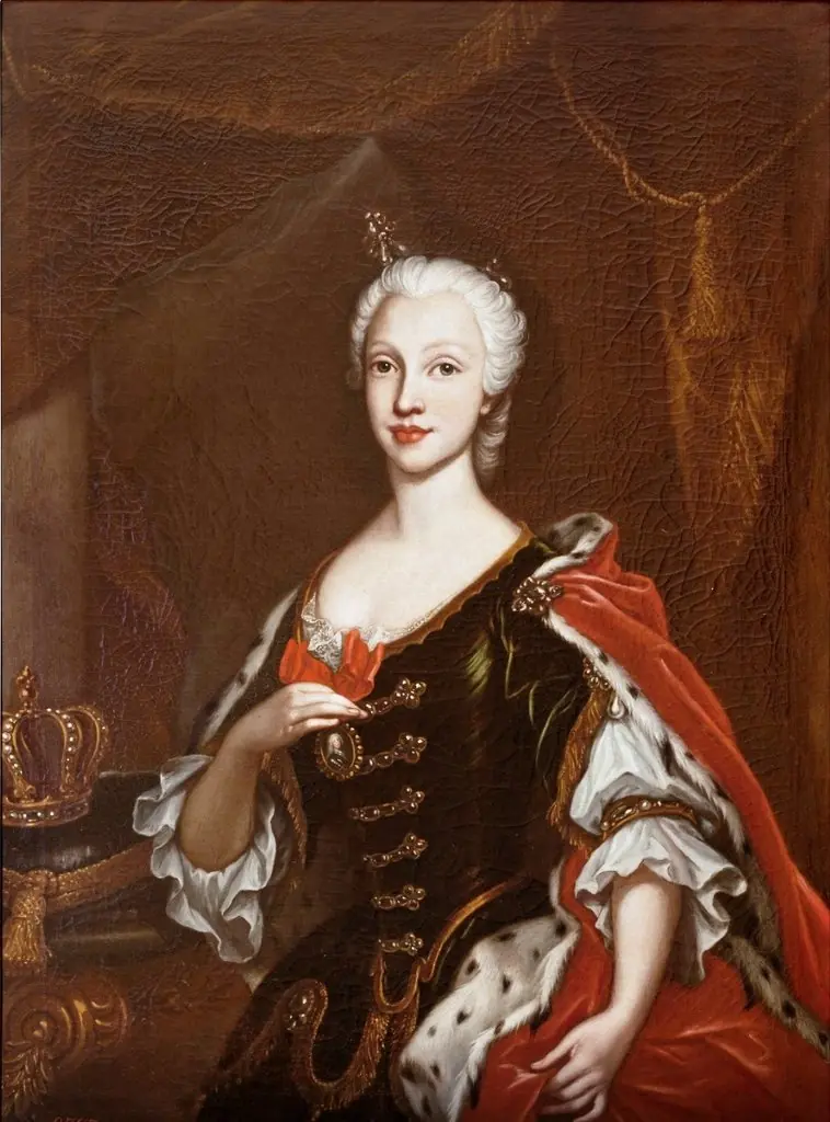 Maria Amalia of Saxony (1724-1760), Queen of Naples, by Giovanni Maria delle Piane