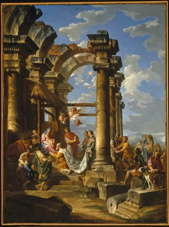 Adoration of the Magi, by Giovanni Paolo Panini