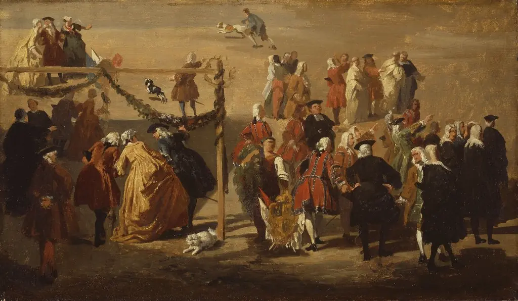 Festival in Piazza Navona, by Giovanni Paolo Panini