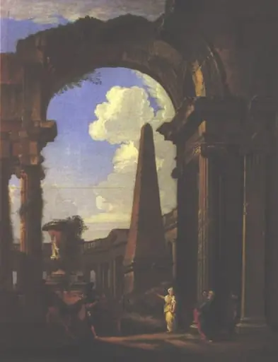 Peisaj cu ruine, by Giovanni Paolo Pannini