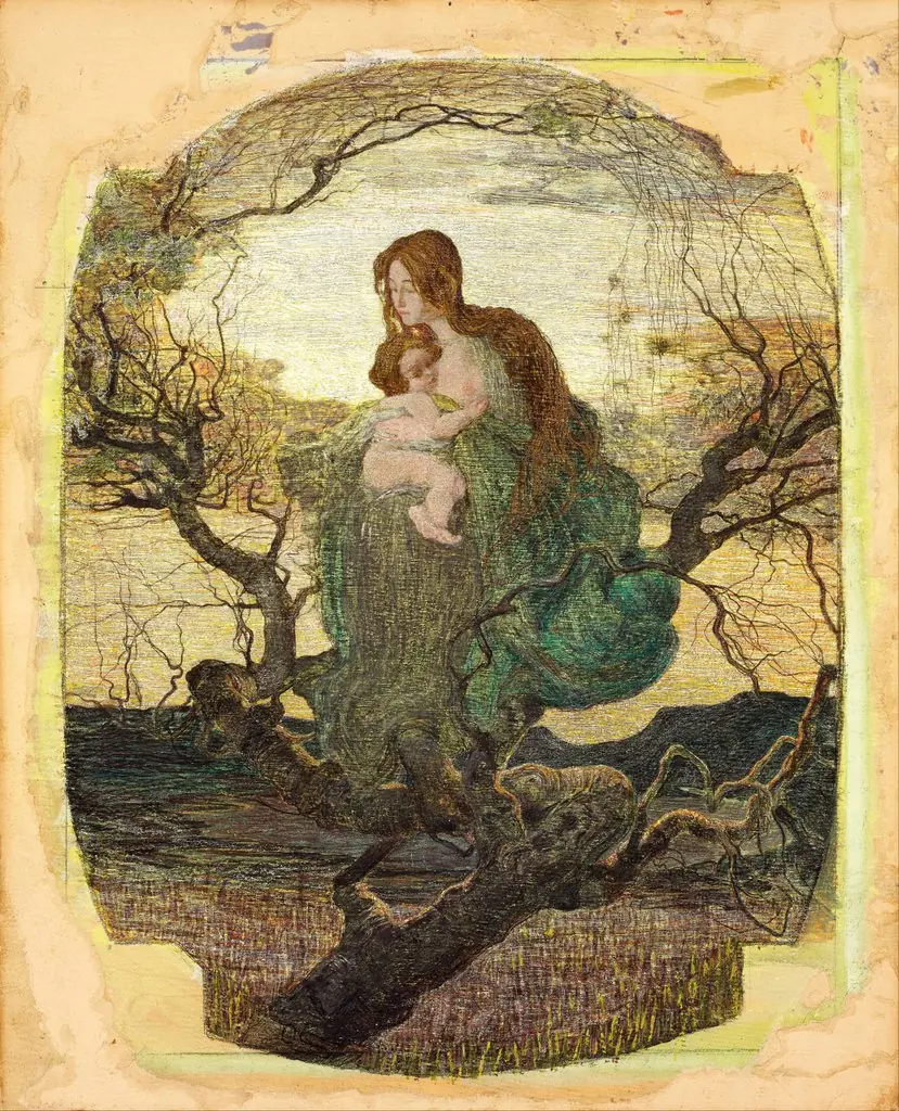 The Angel of Life, by Giovanni Segantini