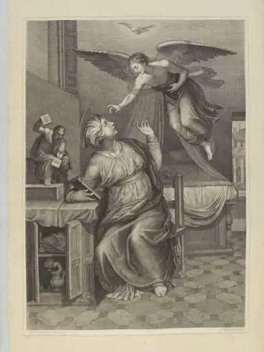 The Annunciation, by Giovanni Vitalba