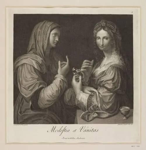 Modesty and Vanity, by Giovanni Volpato