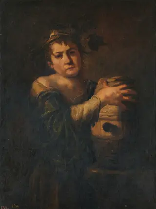 Girl with a Barrel