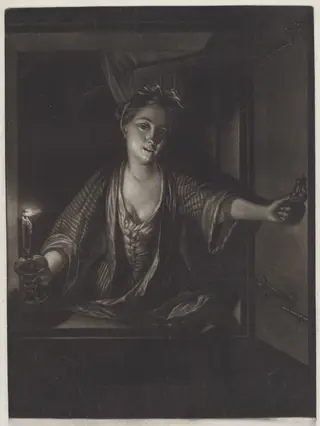 Girl with a Candle